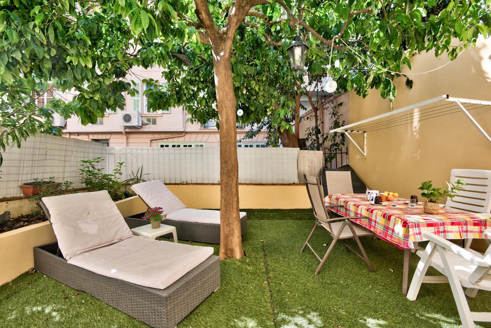 La Palais Osiris Nice Centre Jardin Wifi Clim Parking Exterior foto
